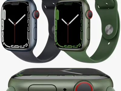 Apple Watch Series 7 3D model