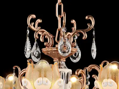 MD 6806-8 Osgona Chandelier 3D model
