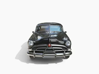 4 Door Hudson Hornet with interior v3 3D model