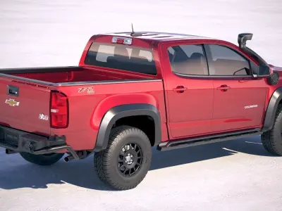 Chevrolet Colorado ZR2 Bison CG 2019 3D model