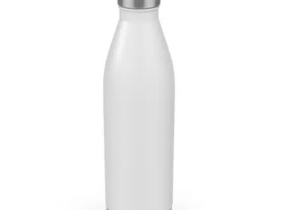 Water Bottle 3 Low-poly 3D model