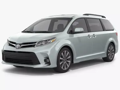 Toyota Sienna 2020 3D model