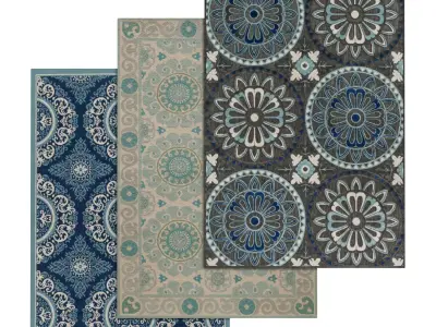Rug Set 790 3D model