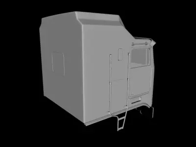 Kenworth K100 Aerodyne 1974 3D model