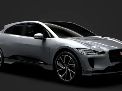 Jaguar I Pace EV400 ADW S 2019 3D model