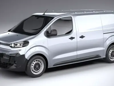 Citroen e-Jumpy L2 2024 3D model