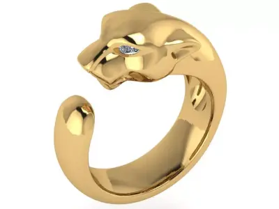 Phanter Ring 3D print model