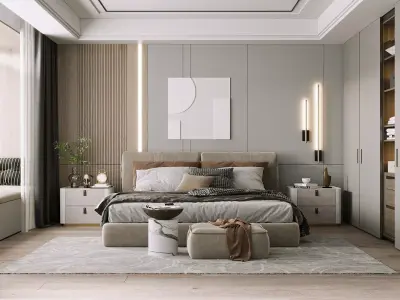 Bedroom Collection 01 For Unreal Engine 3D model
