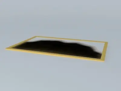 Large world map Free 3D model