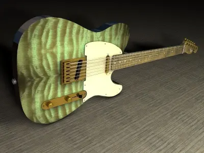 Fender Telecaster 3D model