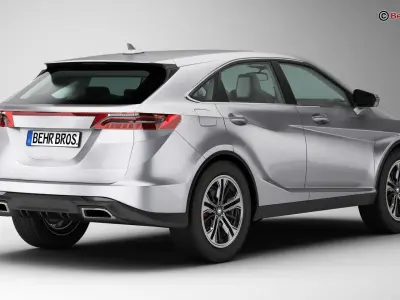 Generic SUV 3 3D model