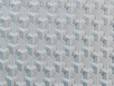 Modular Geometric Wall Panel  3D print model