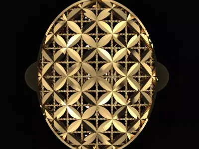  Minimalist Turkish Ring 3D print model