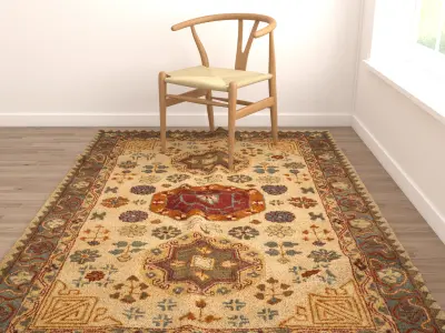 Rugs No 877 Low-poly 3D model