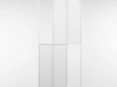 FLORIO MIRROR Low-poly 3D model