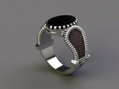 NEO MAN RING MODEL27 3D print model