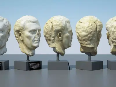 Head of Nerva 3D model