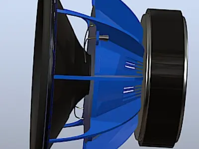 PowerAcoustik MOFO-124X - High Poly Free 3D model