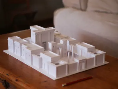 Herods Temple 3D print model