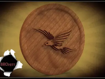 Eagle Frame Free 3D model