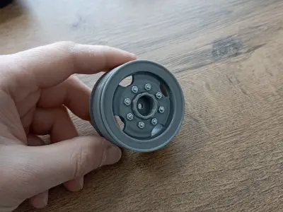 3D printable Zil-131 rim 3D print model