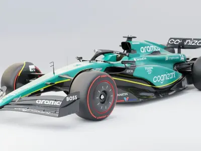 Aston Martin AMR23 REWORK 3D model