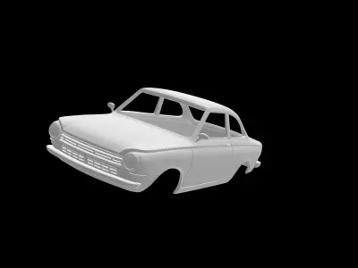 DAF 44 Coupe 3D print model