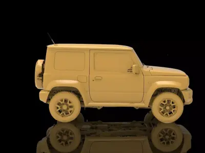 Suzuki JIMNY Native Exterior 3D Scan 2020 3D model