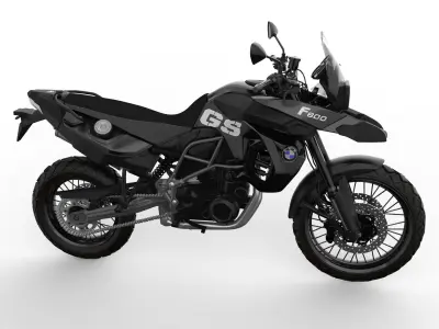 F800gs 2009 Black Edtion 3D model