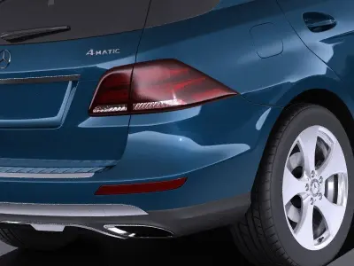 Mercedes-Benz GLE 2017 VARY 3D model