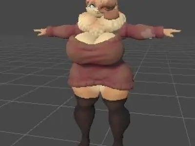 Hazel female bunny Low-poly 3D model