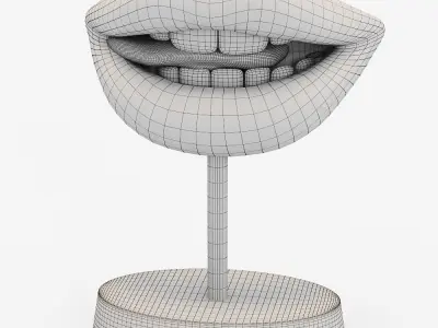 Figurine Lips 3D model