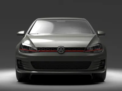 Volkswagen Golf 2014 3D model