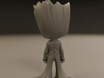 Baby Groot 3D print model