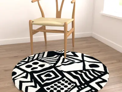 Rugs No 171 Low-poly 3D model