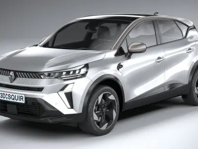 Renault Captur 2025 3D model