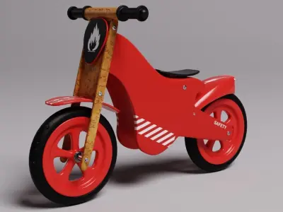 Mini Moto Toy 3D model