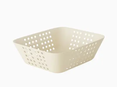 Plastic Basket 05 3D model