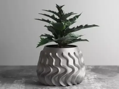 vase 3d print 658  3D print model