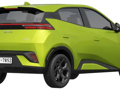 BYD Dolphin Surf 2025 3D model