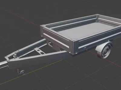 Standard Dropside Trailer 3D print model