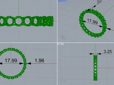 ring   weddin 3D print model