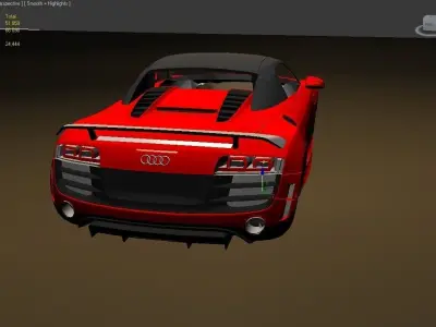 Audi R8 3D model