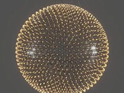 Moooi Raimond R199 Suspended Lamp 3D model