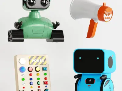 Children Room Set 14 Low-poly 3D model