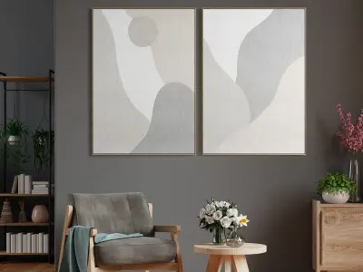 Photo Frame 291 Low-poly 3D model