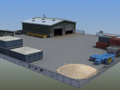 Builders Yard 3D model