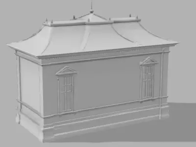 Mansion 3D print model