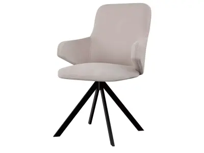 Vigo Swivel Side Chair 3D model