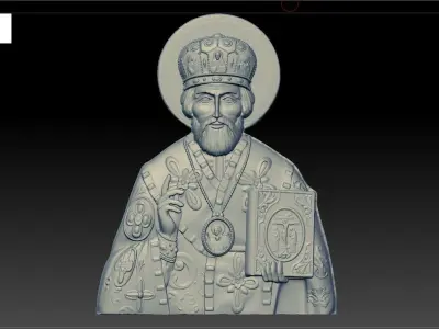 Saint Nicholas 3D print model